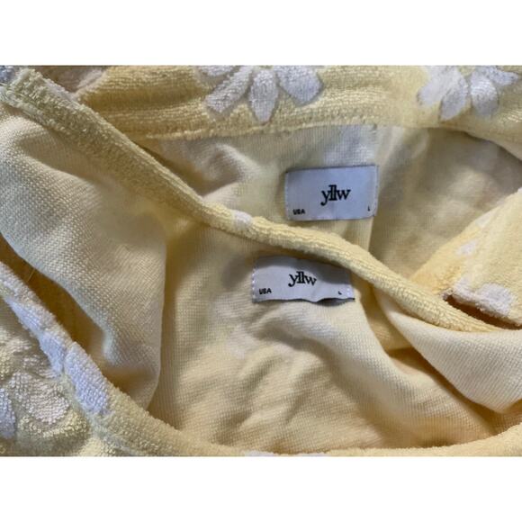 Yllw The Label Oops A Daisy terry cloth matching set - Picture 4 of 5
